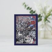 アーサーラックハムアイリッシュファイリーテイルズイラストレーション ポストカード (スタンド正面)