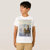 アーサー及びExcalibur、N.C Wyethによるc. 1922年王 Tシャツ (正面フル)