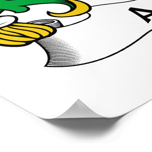 アーサー家紋 ポスター (角)