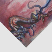 アーサー湖の伝説のグノーモンと女性 薄葉紙 (詳細)