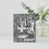 アーサー湖の女性 ポストカード (スタンド正面)