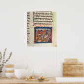 アーサー王とギニーは馬を見て ポスター (キッチン)