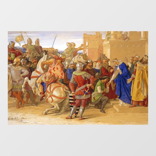 アーサー王と円卓の騎士 ウィンドウサイン (シート)