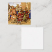 アーサー王と円卓の騎士 エンクロージャーカード (正面/裏面)