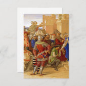 アーサー王と円卓の騎士 エンクロージャーカード (正面/裏面)