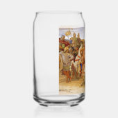 アーサー王と円卓の騎士 ガラス缶 (右)