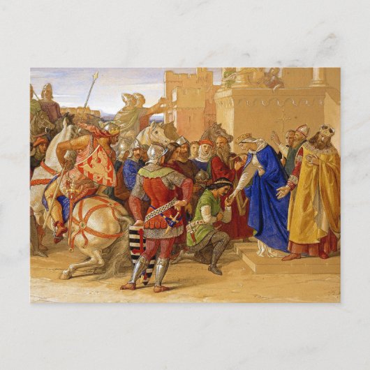 アーサー王と円卓の騎士 シーズンポストカード (正面)