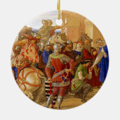 アーサー王と円卓の騎士 セラミックオーナメント (裏面)