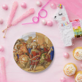 アーサー王と円卓の騎士 ペーパープレート (パーティー)