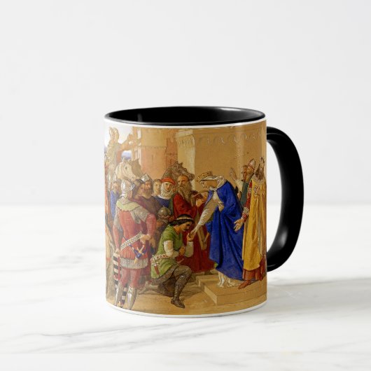 アーサー王と円卓の騎士 マグカップ (正面右)