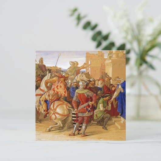 アーサー王と円卓の騎士 招待状 (スタンド正面)