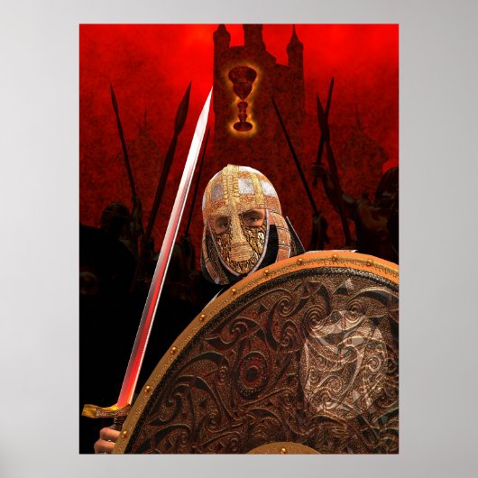 アーサー王と聖なる王 ポスター (正面)