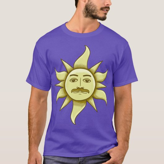 アーサー王の太陽の男の子と女の子 Tシャツ (正面)