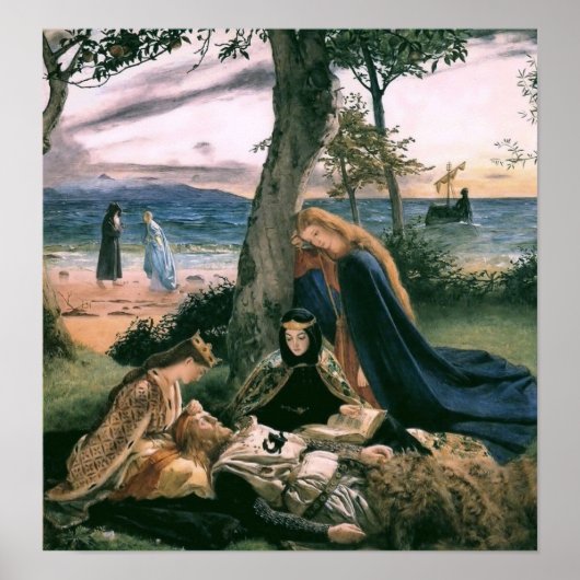 アーサー王の死 ポスター (正面)