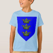 アーサー王の紋章付き外衣 Tシャツ (正面)