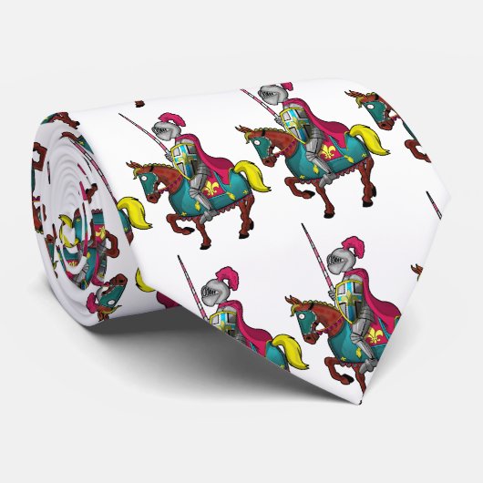 アーサー王はメディビルの騎士と馬 ネクタイ (ロール)
