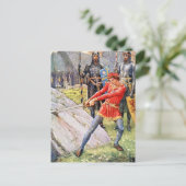 アーサー王は石から剣を抜く ポストカード (スタンド正面)