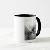 アーサー王は骨組を発見します マグカップ (正面右)