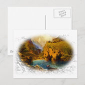 アーサー王城ティンタゲル ポストカード (正面/裏面)