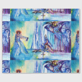 アーサー王、湖の御方、エクスカリバー ラッピングペーパー (フラット)