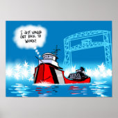 アーサー・アンダーソンが仕事に戻る ポスター (正面)