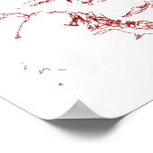 アーサー・クラーク ポスター (角)