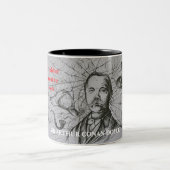 アーサー・コナン・ドイルマグ ツートーンマグカップ (中央)