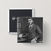 アーサー・サリヴァン 缶バッジ (正面&裏面)