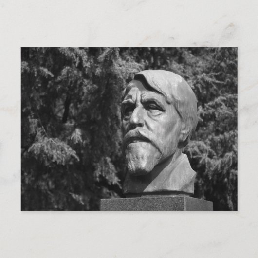 アーサー・シュニッツラー像 ポストカード (正面)