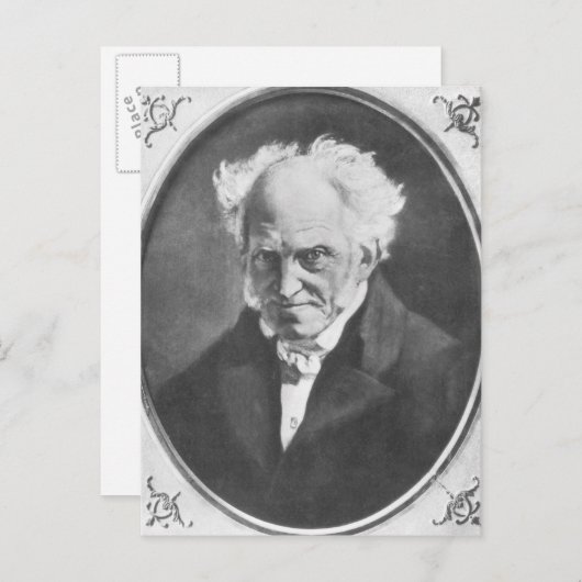 アーサー・ショペンハウアー ポストカード (正面/裏面)