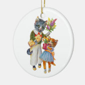 アーサー・チレ・キャッツがプレゼント セラミックオーナメント (左)