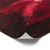 アーサー・ドーブの木の型枠と水 ポスター (角)