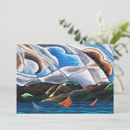 アーサー・ドーブ、雲と水 (スタンド正面)