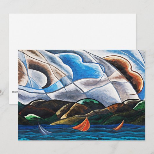 アーサー・ドーブ、雲と水 (正面/裏面)