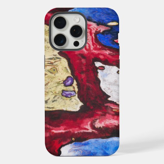 アーサー・ドーヴ「樹木の形と水」 iPhoneケース (裏面)