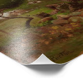 アーサー・パートン – キャッツキルのオールドファームハウス フォトプリント (角)