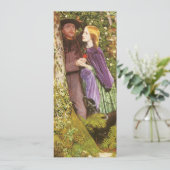 アーサー・ヒューズによる「長期の婚約」 ヴィンテージ・アート 案内状 (スタンド正面)