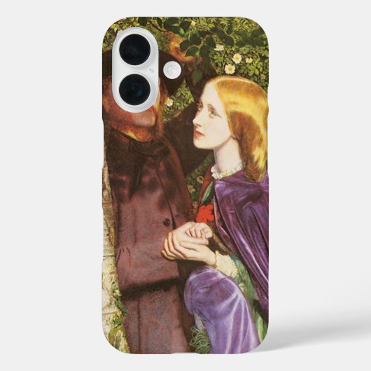 アーサー・ヒューズによる「長期の婚約」 ヴィンテージ・アート Case-Mate iPhoneケース (裏面)