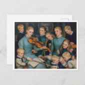 アーサー・ヒューズのブレスケン・ダンでのクリスマスキャロル ポストカード (正面/裏面)