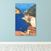 アーサー・メルヴィルによるサファイヤ海(プリント) キャンバスプリント (インサイチュ (ウッドフロア))