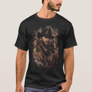 アーサー・モーガン レッド・デッド・リデンプション2 ブラックウォーター強盗 Tシャツ