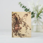 アーサー・ラッカムによってトーンに絡まった魔女 ポストカード (スタンド正面)