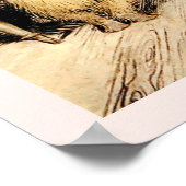 アーサー・ラッカムによるゴルディロックスと三頭のクマ ポスター (角)