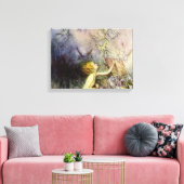 アーサー・ラッカムによるパンドラの箱 キャンバスプリント (インサイチュ (リビング))