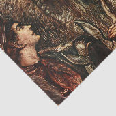 アーサー・ラッカムによるフェアリー・アート「Rumpelstiltskin」 薄葉紙 (詳細)