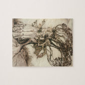 アーサー・ラッカムによる森の老婦人 ジグソーパズル (横)