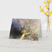 アーサー·ラッカムのパンドラの箱 カード (黄色い花)