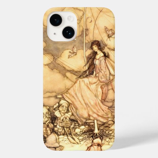 アーサー・ラッカムの妖精 Case-Mate iPhoneケース (裏面)