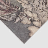 アーサー・ラッカムの「ジャック・フロスト」 薄葉紙 (詳細)