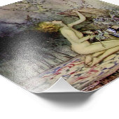 アーサー・ラッカムの「パンドラが箱を開ける」 フォトプリント (角)